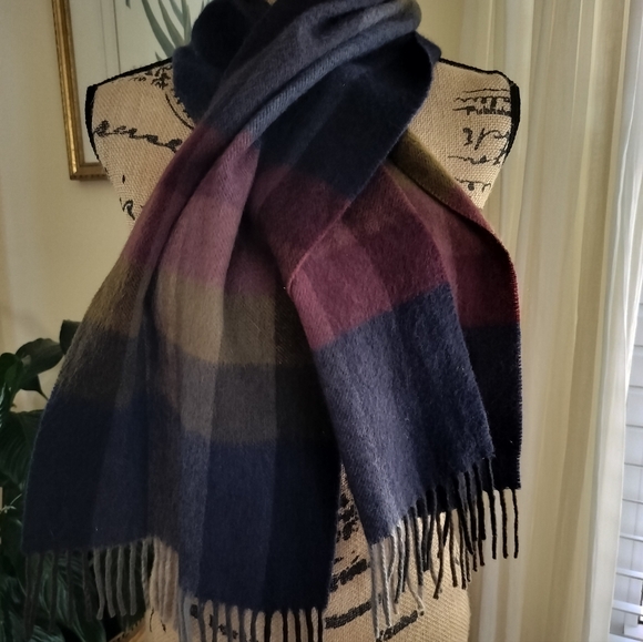 Lord & Taylor Scrap 💯 Cashmere Women's Multicolor - Picture 5 of 9